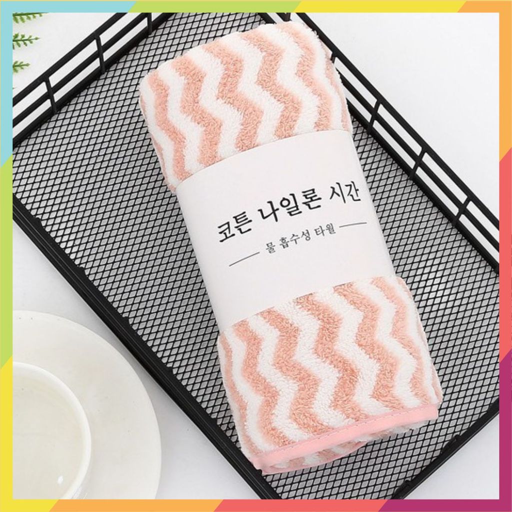 [COMBO of 10] Cotton Face Towel Super Soft Fleece Face Towel 30x50cm - PREMIUM FACE WASHING TOWEL