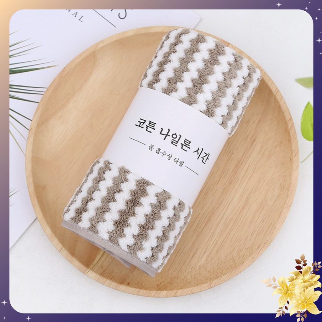 [COMBO of 10] Cotton Face Towel Super Soft Fleece Face Towel 30x50cm - PREMIUM FACE WASHING TOWEL