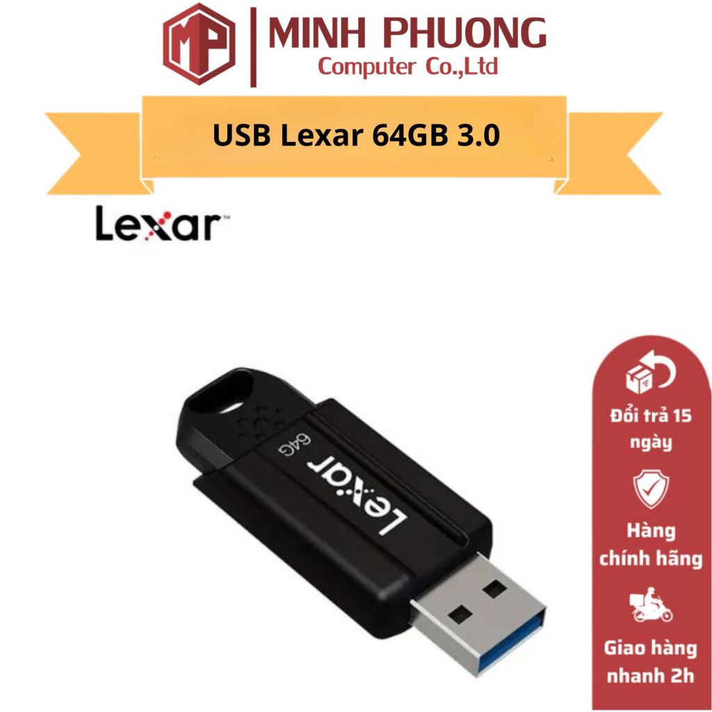 Lexar USB 64GB 3.0 - สินค้าของแท้