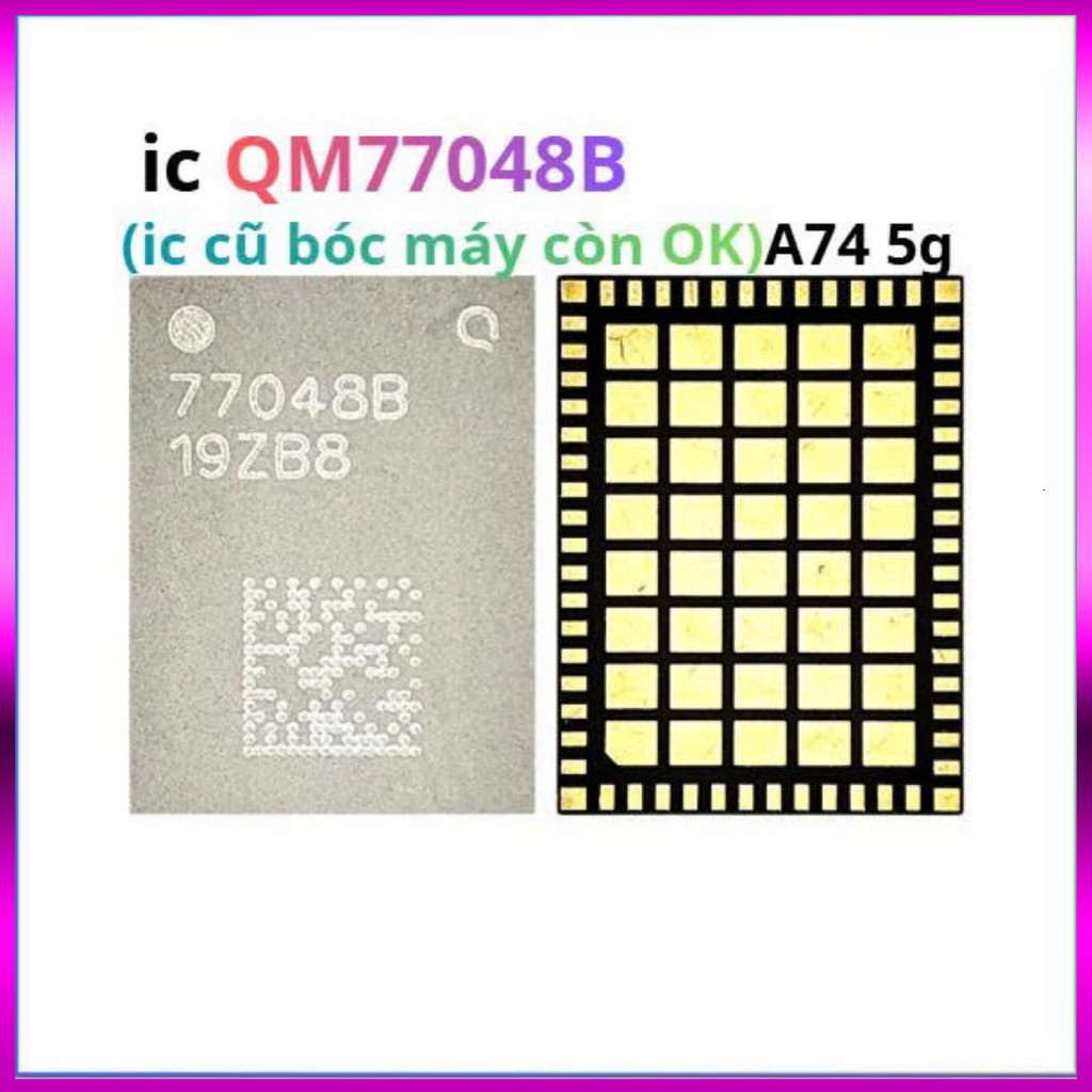 Ic QM77048B ไอซีเก่า ok a74 5g, Tvy213