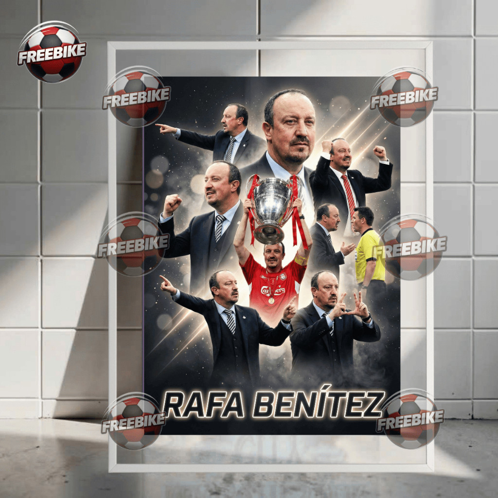 โปสเตอร์ RAFAEL BENITEZ พร้อมกรอบแก้วคริสตัลคุณภาพสูง