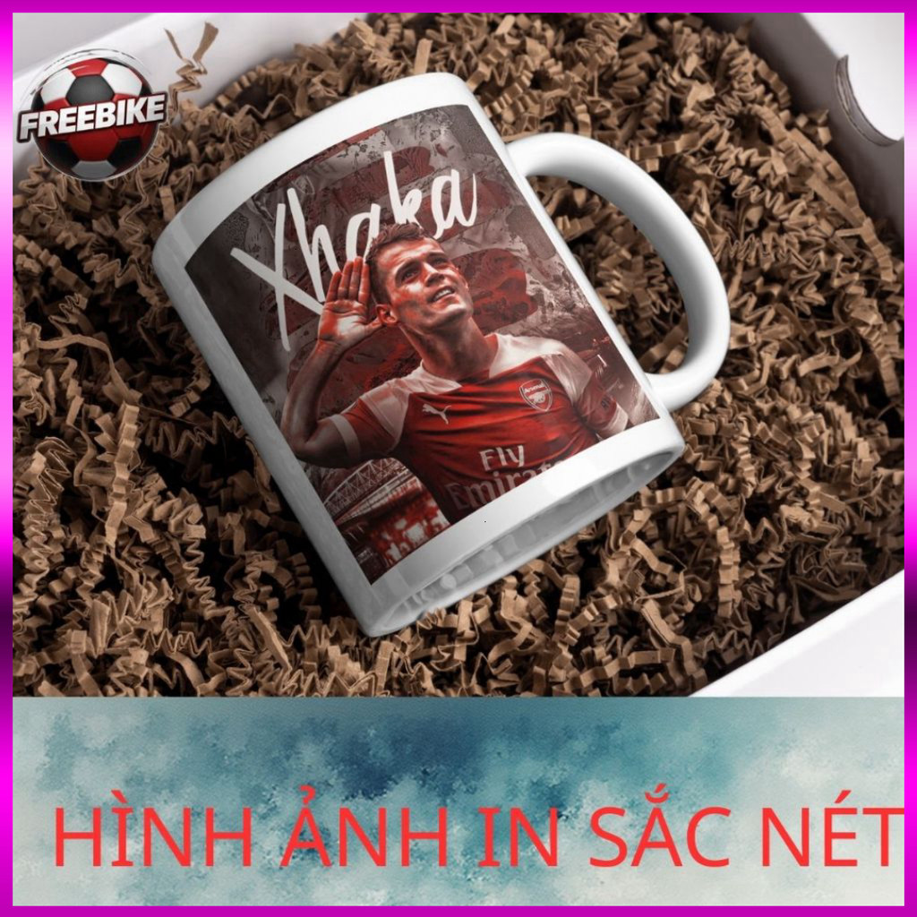 ถ้วยเซรามิกพิมพ์ลายคุณภาพสูงพร้อม GRANIT XHAKA SHAPE