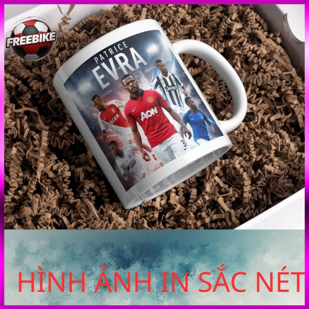 PATRICE EVRA ถ้วยเซรามิกพิมพ์ลายคุณภาพสูง