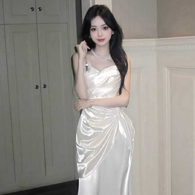 DP14 BODY DRESS WITH 2 TWISTED STRAPS สําหรับ GOING OUT, PARTY, LUXURY WEDDING DRESS, EVENT DRESS