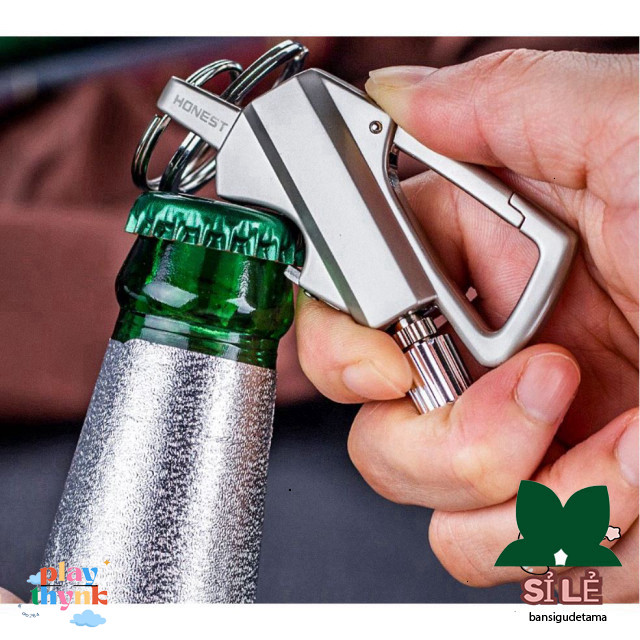 666-BK ที่แขวนกุญแจมัลติฟังก์ชั่น - ที่เปิดเบียร์สะดวกสุดๆ สไตล์ Zoro One Piece!