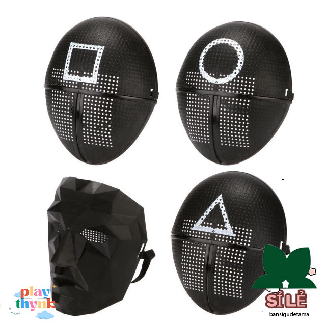 หน้ากากคอสเพลย์ Squid Game 2 - สัญลักษณ์ Boss จาก Squid Teainvn Game!