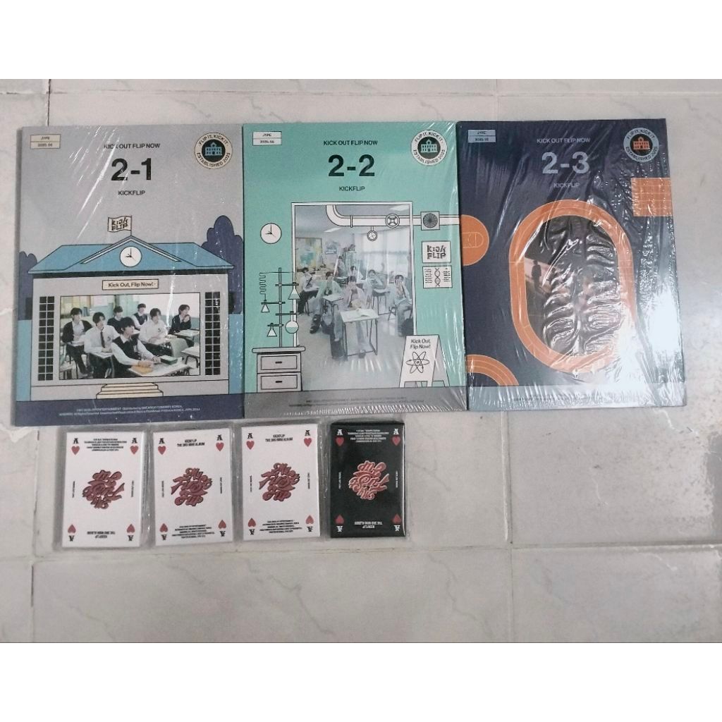 KICK FLIP อัลบั้มปิดผนึกกลุ่ม