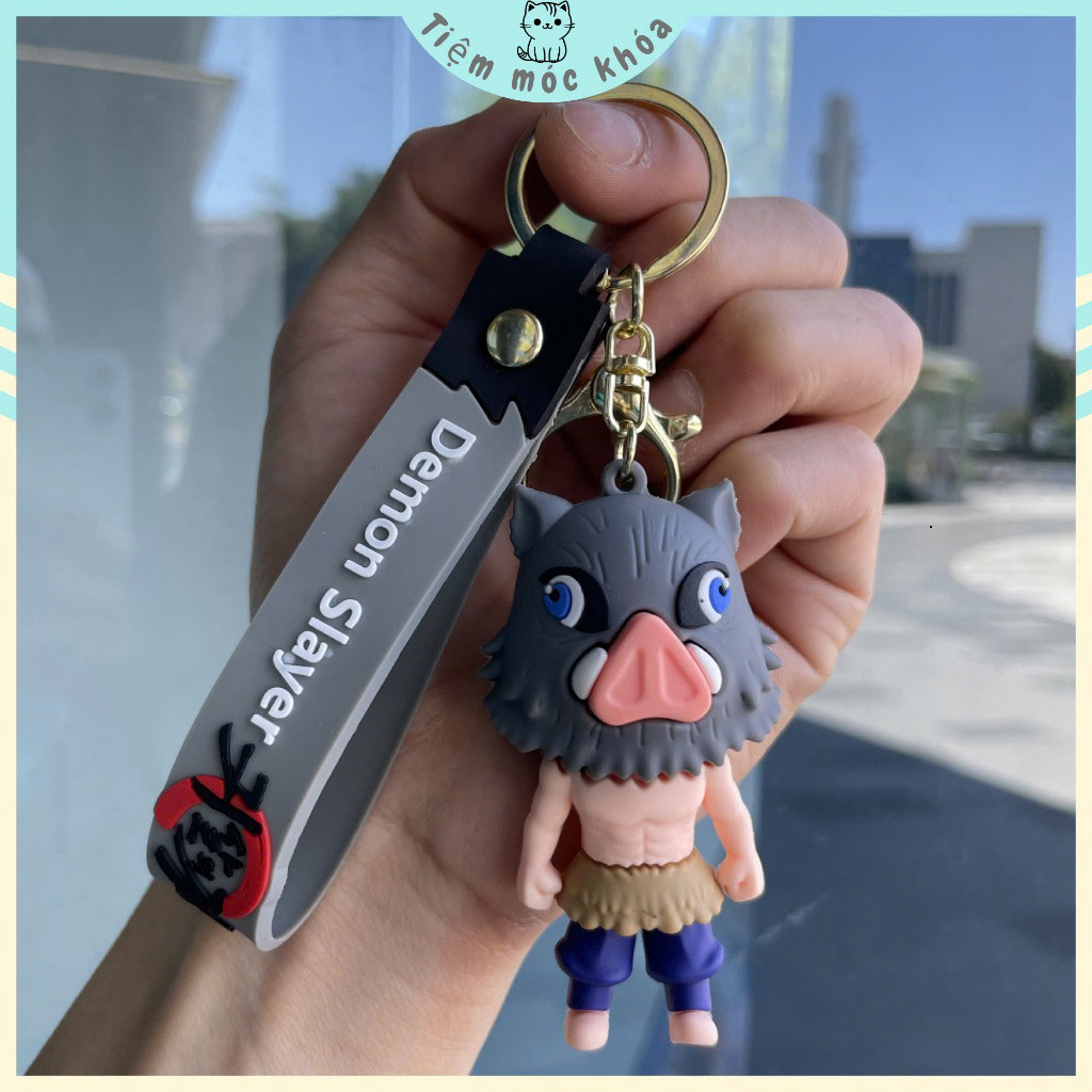 พวงกุญแจ Inosuke Yaiba - น่ารัก - น่ารัก - ถุงของขวัญแบบแขวน - keychan