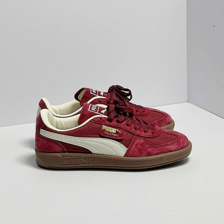 รองเท้าผ้าใบ PUMA PALERMO / รองเท้ากีฬาสําหรับบุรุษและสตรี PUMA สินค้าสุดเก๋