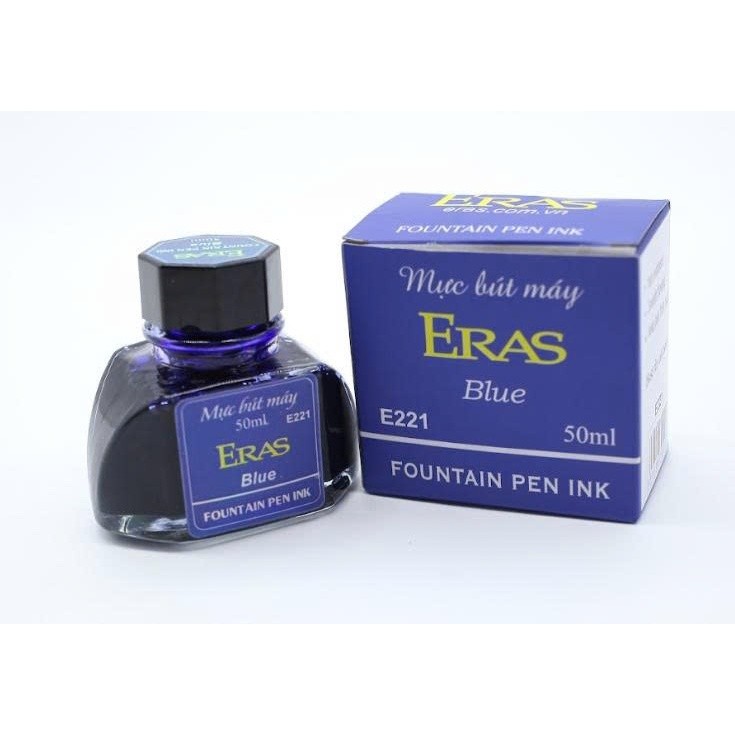 [ERASHN] ขวดหมึก Eras 50ml E221 (น้ําเงิน/ดํา/ม่วง)