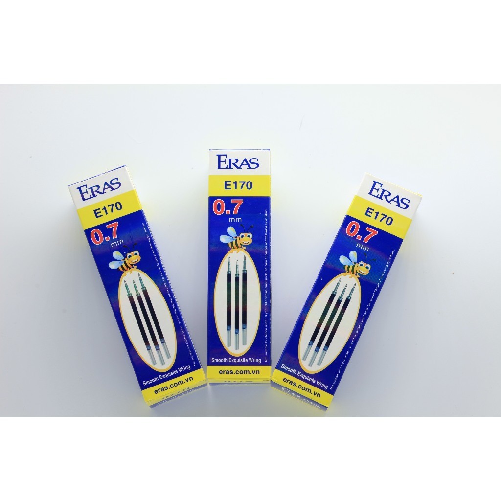 [ERAS] Combo of 10 Gel Pen Refills 0.7 E170 (น้ําเงิน/ดํา)