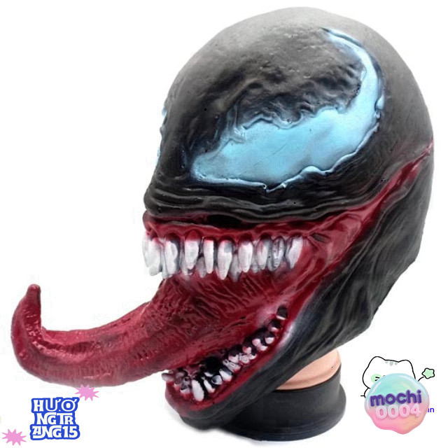 หน้ากาก Venom Spider-Man อุปกรณ์เสริมที่น่ากลัวสําหรับวันฮาโลวีน