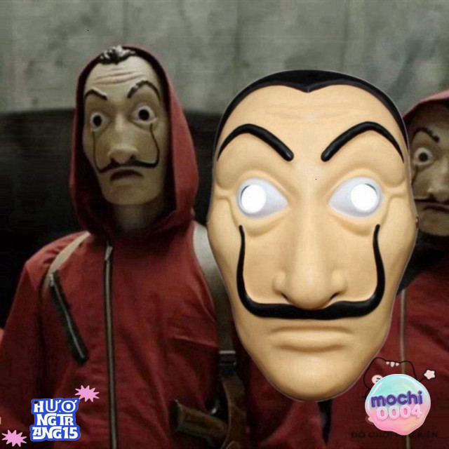 Queen Salvado Dali Mask - Money Heist - ภาพแม่นยํา 100%