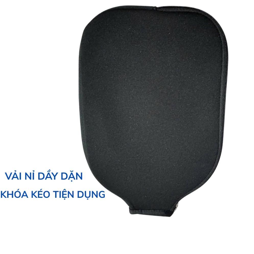 QUOC VIET SPORTS Pickleball Racket Cover มีซิป ปกป้องพื้นผิวแร็กเก็ตจากรอยขีดข่วน - รูปที่ 6
