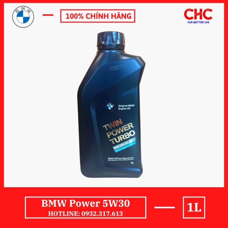 BMW 5W30 Twin Power Turbo น้ํามันหล่อลื่นรถยนต์ระดับพรีเมียม ใช้สําหรับ BMW X3, X5, X7, 320i, 530i, 