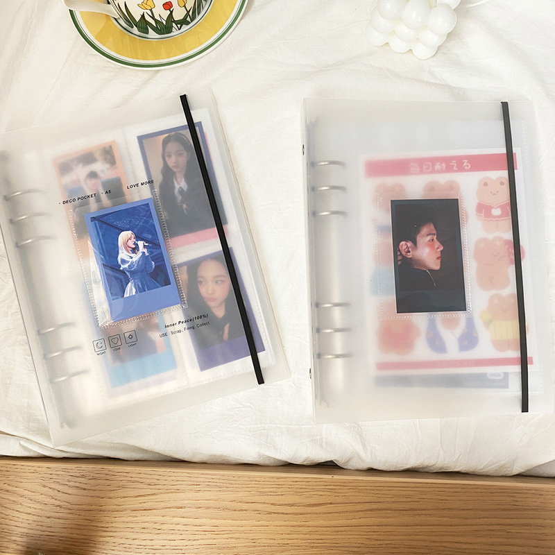 A5 HARDCOVER BINDER สําหรับ PHOTOS, การ์ด KPOP, อะนิเมะ, มังงะ, MANHWA, BL tiu noi store