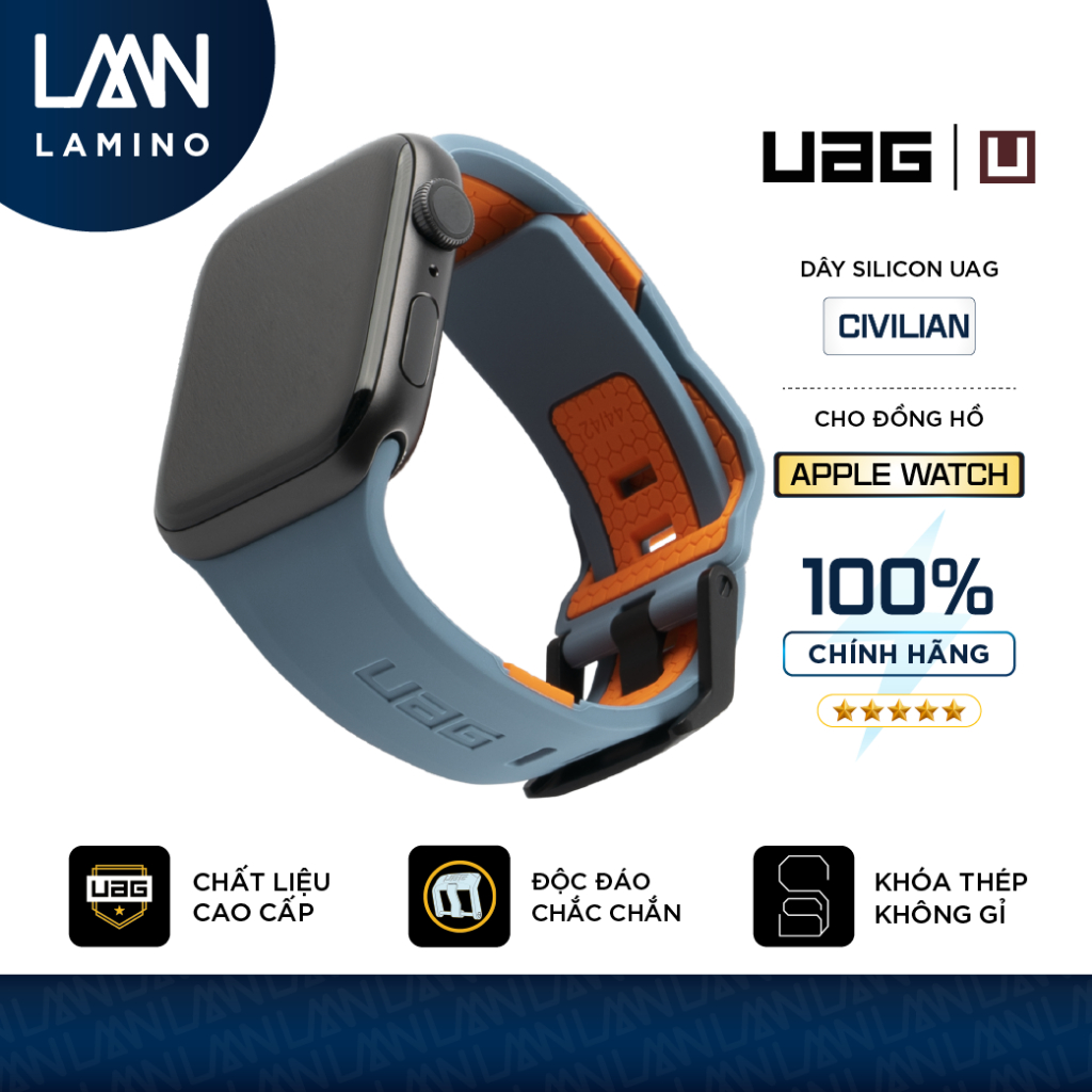 [Liquidation] UAG สายซิลิโคนพลเรือนสําหรับ Apple Watch