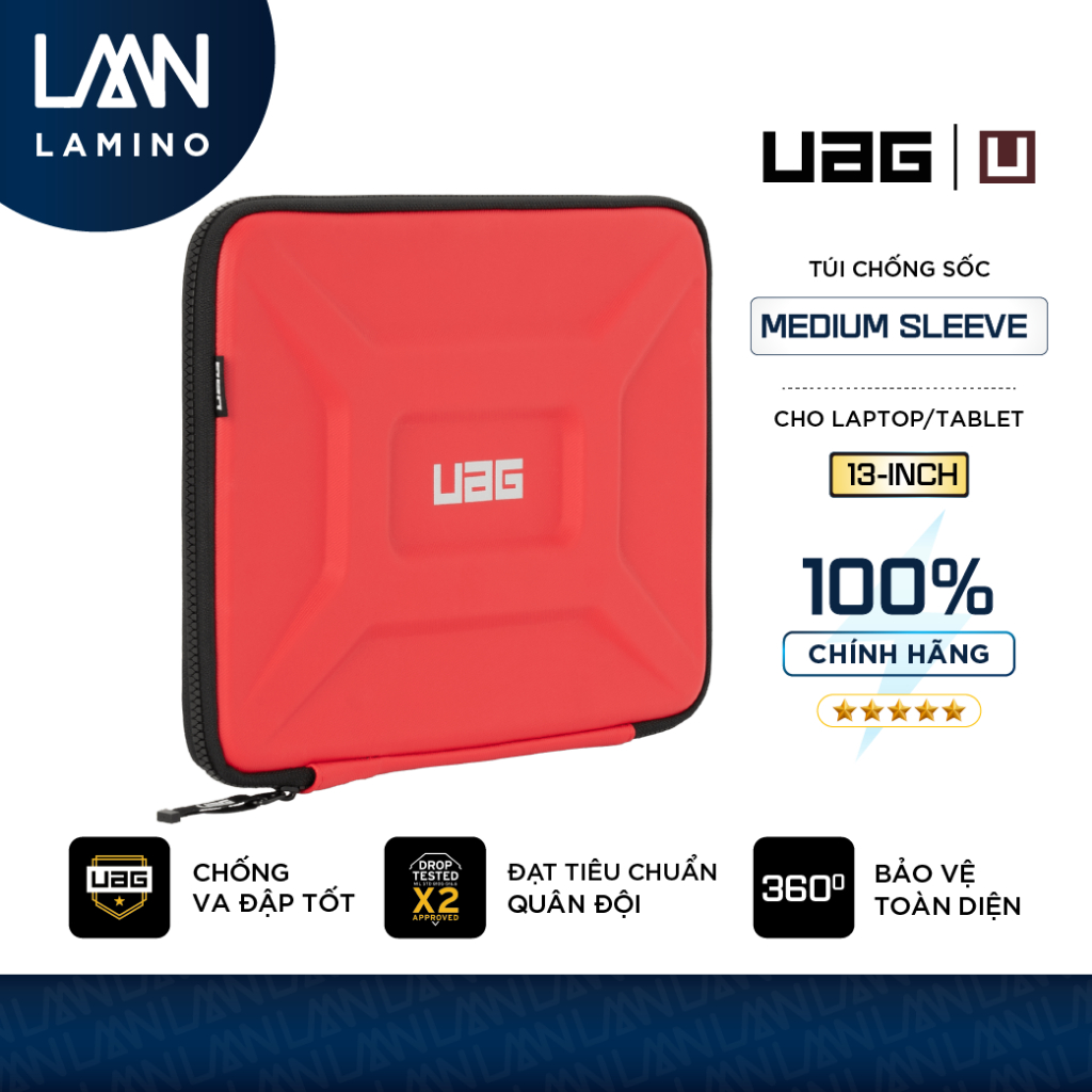 UAG กระเป๋ากันกระแทกแขนกลางสําหรับแล็ปท็อป/แท็บเล็ต [13 นิ้ว]