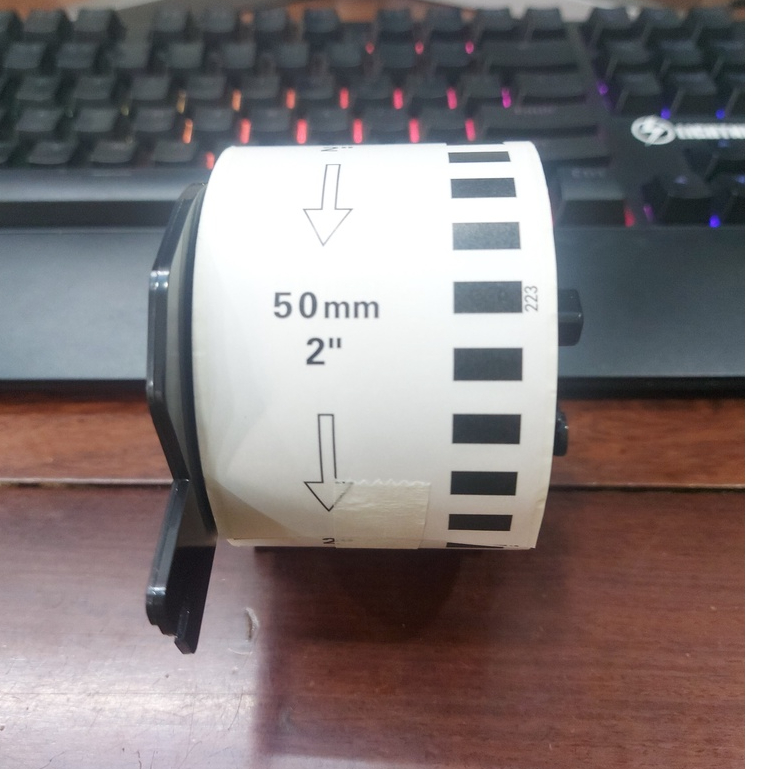 PRINTING กระดาษ LIKE BROTHER QL700/QL800 PRINTER... (50mm.30m)