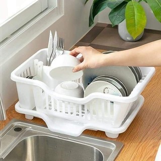 Rổ úp bát có kèm khay hứng