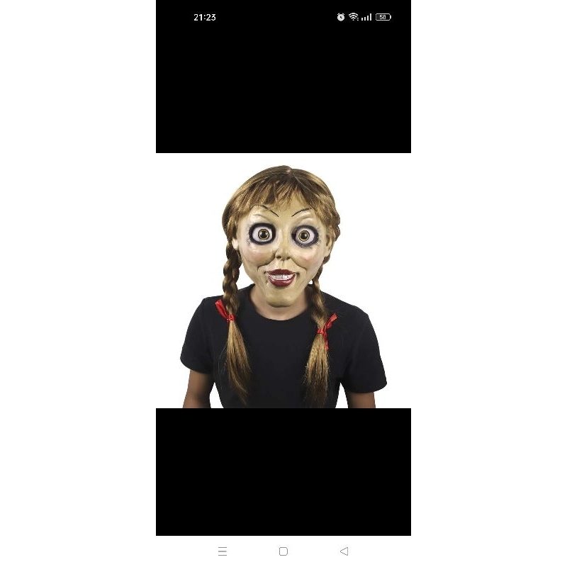 IT/Mo/Chucky Clown Rubber Halloween Mask