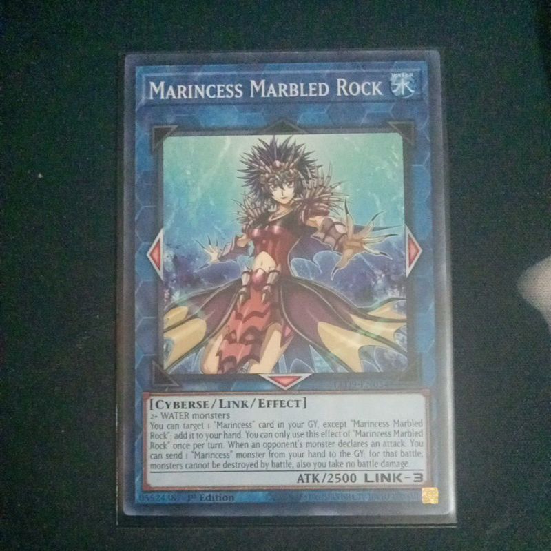 Marincess Marbled Rock - LED9-EN054 - Common 1st Edition [การ์ด Yugioh ของแท้]