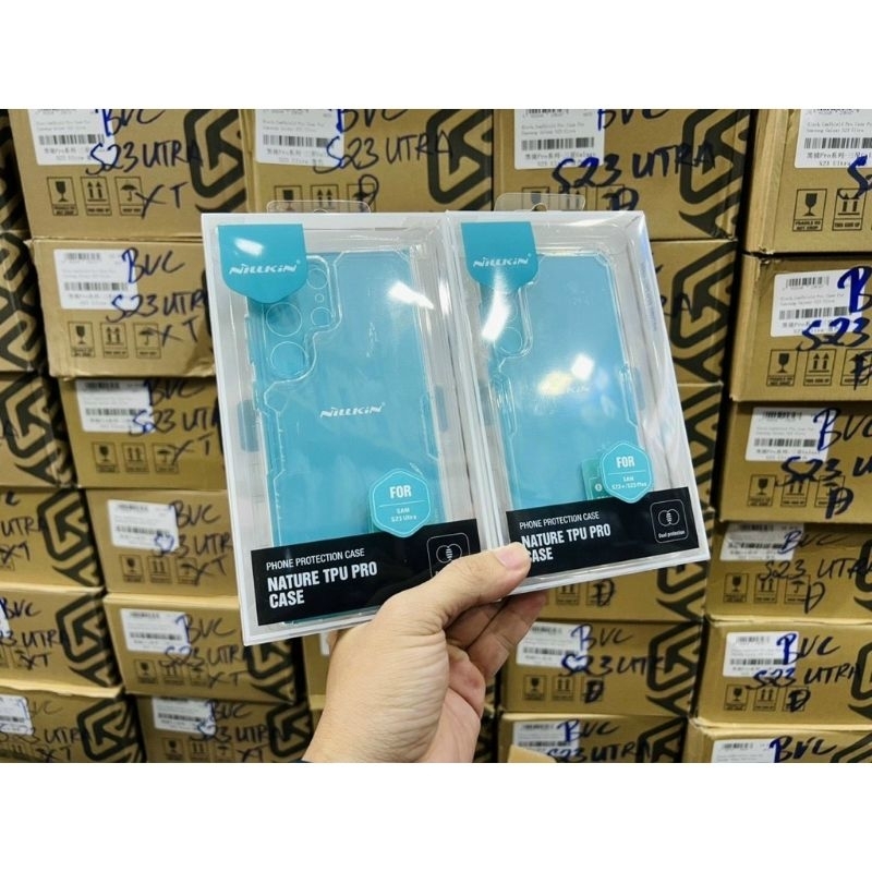 Nillkin เคสใสกันกระแทกสําหรับ S23,S23 plus,S23 ultra ของแท้ nillkin