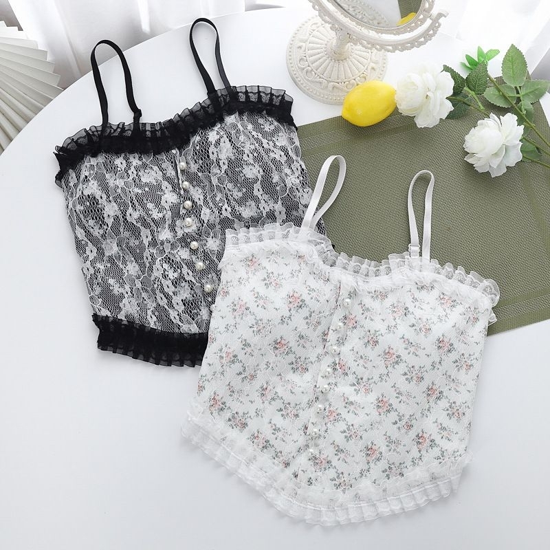 ❤️ PRINCESS TWO-STRING LACE BRA - FOAM PADDING สําหรับ SHAPE ❤️