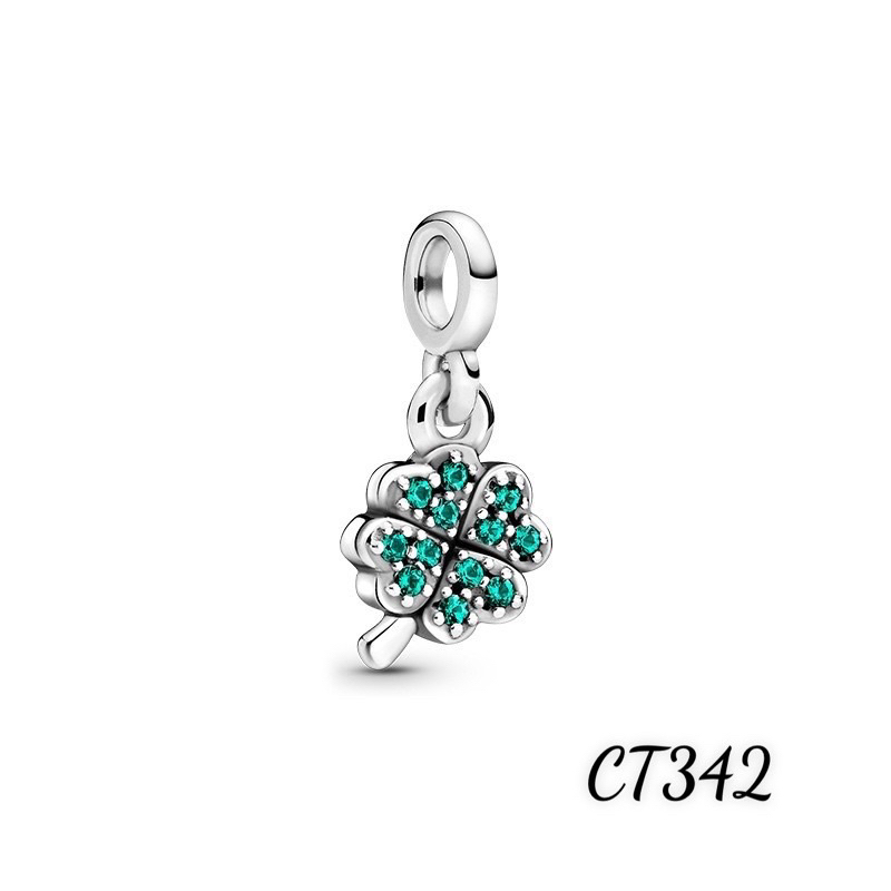 (ผลิตภัณฑ์คุณภาพสูง) CHARM ME MIX PURE S925 SILVER FOUR-LEAF ME RING