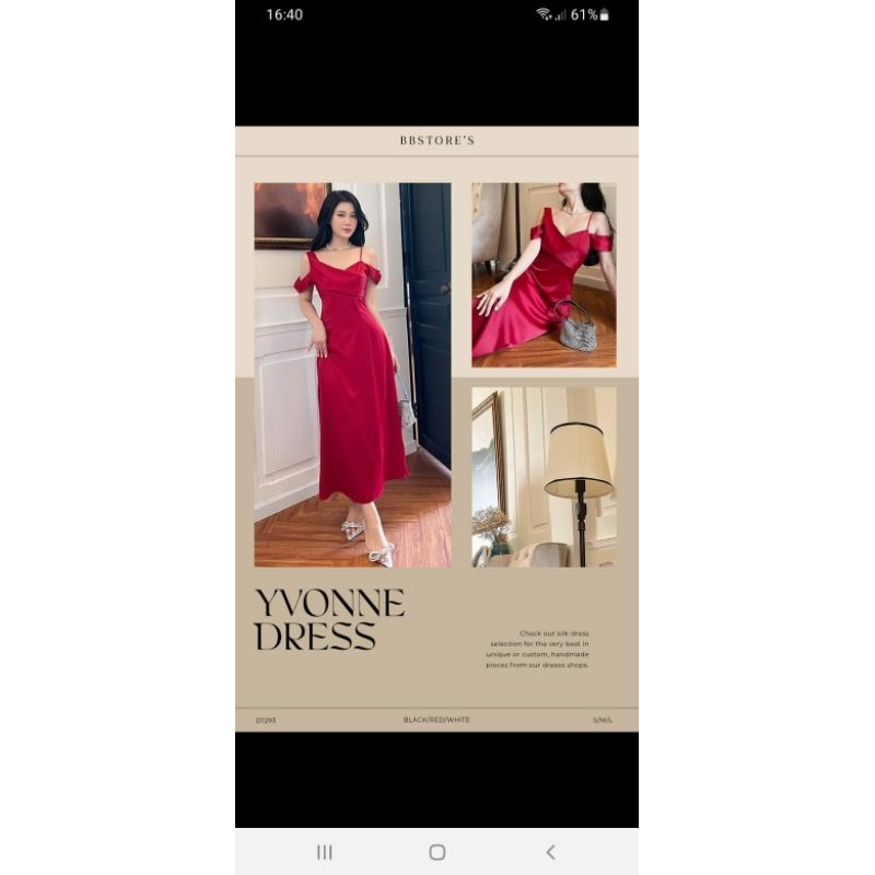 Pass เดรสปาร์ตี้ยาวเซ็กซี่จาก Bbstore s