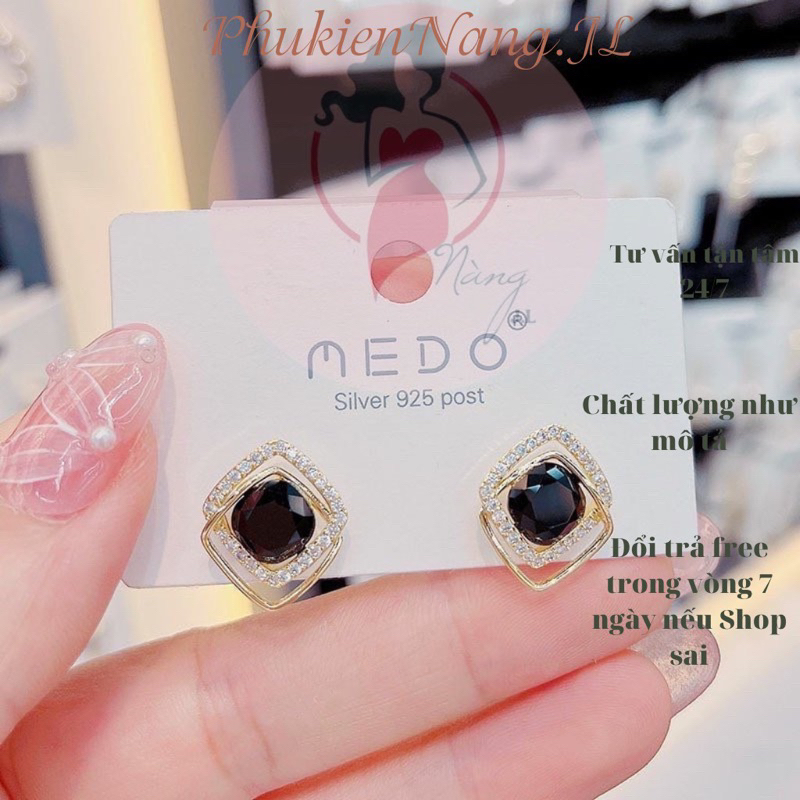 MS08 ต่างหูหินสําหรับผู้หญิงดีไซน์หรูหราและสง่างาม MS08 [REAL VIDEO SHOP SELF-TAKING]