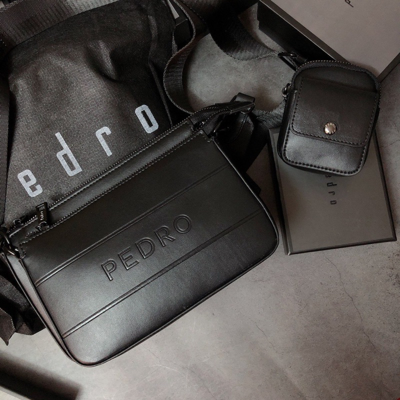 PEDRO MENS CROSSBACK BAG SET