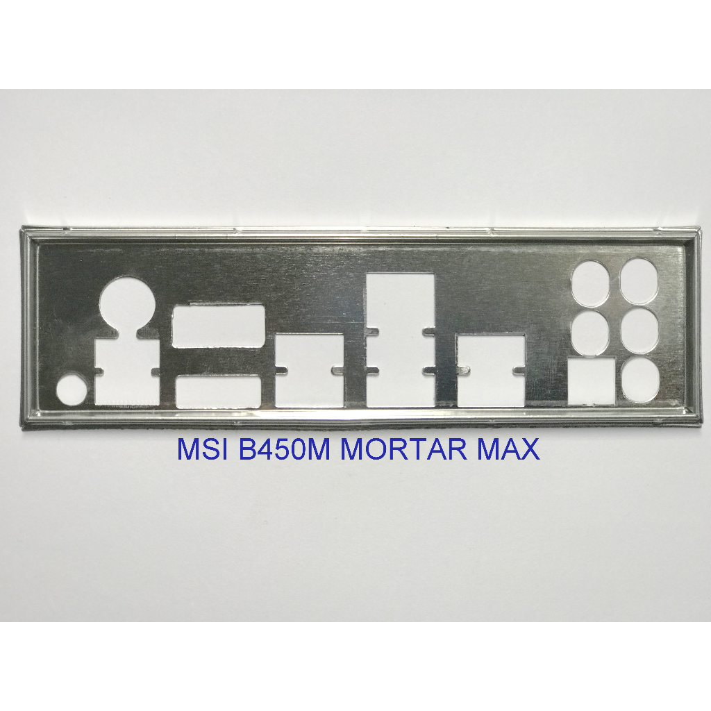 FE บล็อกหลัก MSI B450M MORTAR MAX (โล่โรลเลอร์ IO: 635)