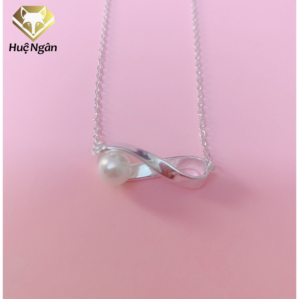 สร้อยคอเงินอิตาลี 925 Hue Ngan - Infinity PP1556
