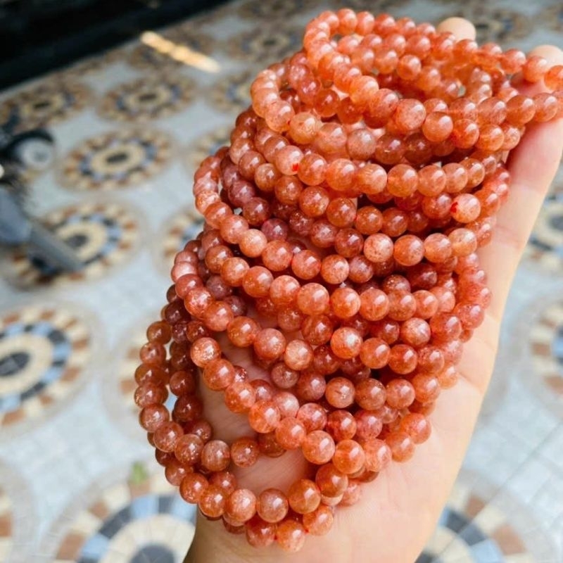 สร้อยข้อมือ Sun and earth element ขนาด 6 mm