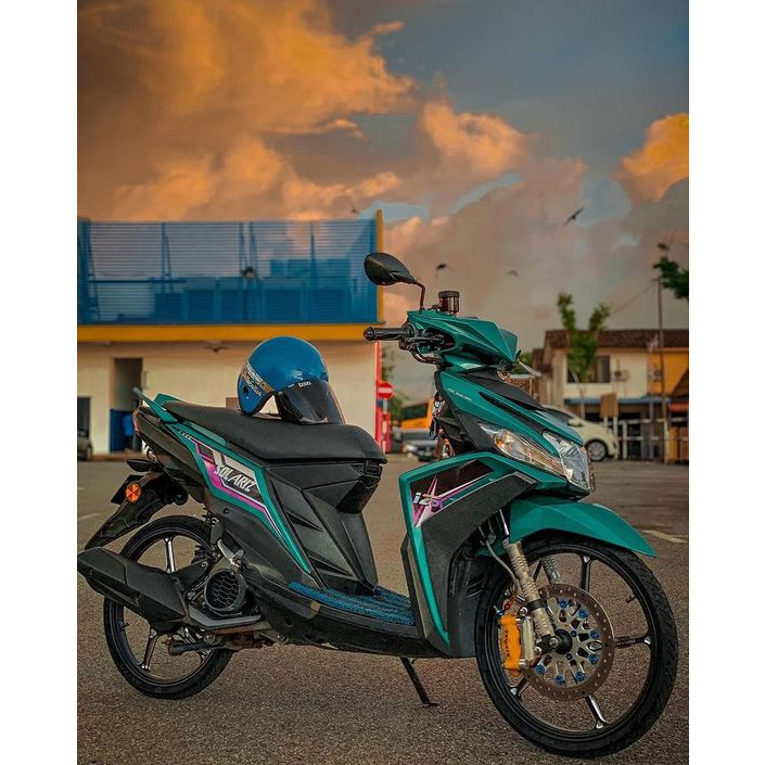 THAI MIO CLICK STAMP 3-LAYER PREMIUM STAMP, SUPER DURABLE, SUPER STICKY