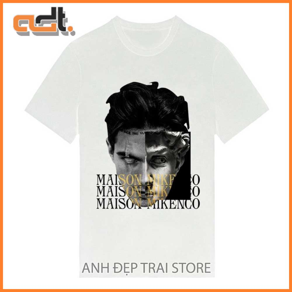 เสื้อยืด MIKENCO FACE STATUE ราคาถูกมาก