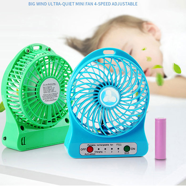 HANDHELD 3-SPEED MINI FAN, SUPER COOL HANDHELD FAN, DESKTOP FAN