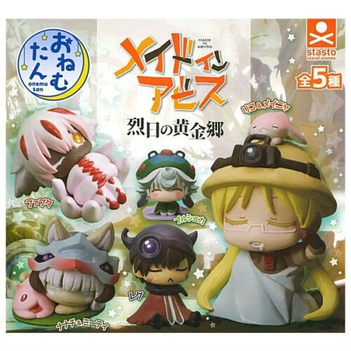 [GACHA DIGNITY] โมเดลไข่ Anime Gacha ขนาด 4 ซม. Made In The Abyss ของแท้ Stasto โมเดลไข่ Gacha Gacha