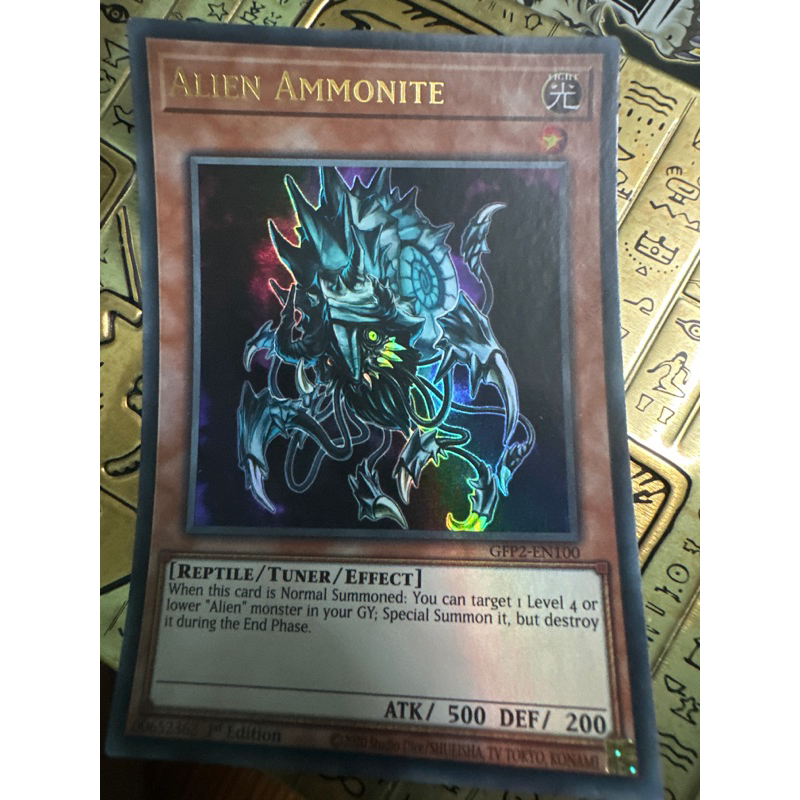 โพสต์ Yugioh: ailen ammonite