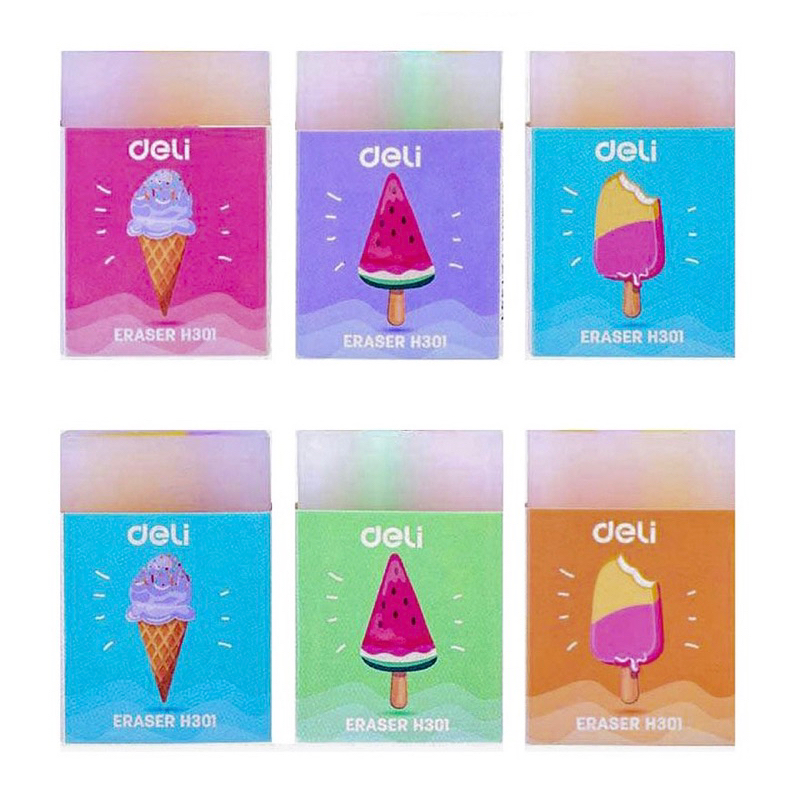 ยางลบครีม Deli H301*