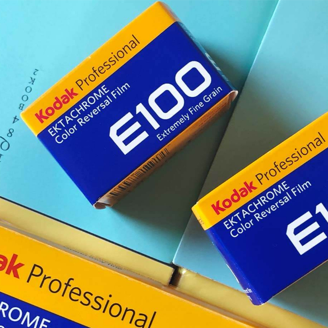 ฟิล์มสไลด์ Kodak Ektachrome E100 35mm (ออกเดท)