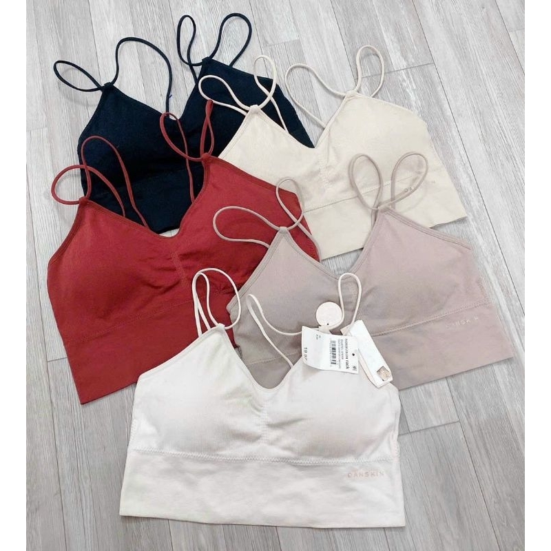 (รุ่น1) เสื้อชั้นในสําหรับยิม โยคะ ชุดอยู่บ้าน ชุดชั้นใน เปลี่ยน...DANSKIN ทําจากยางยืดทอนุ่มลื่น
