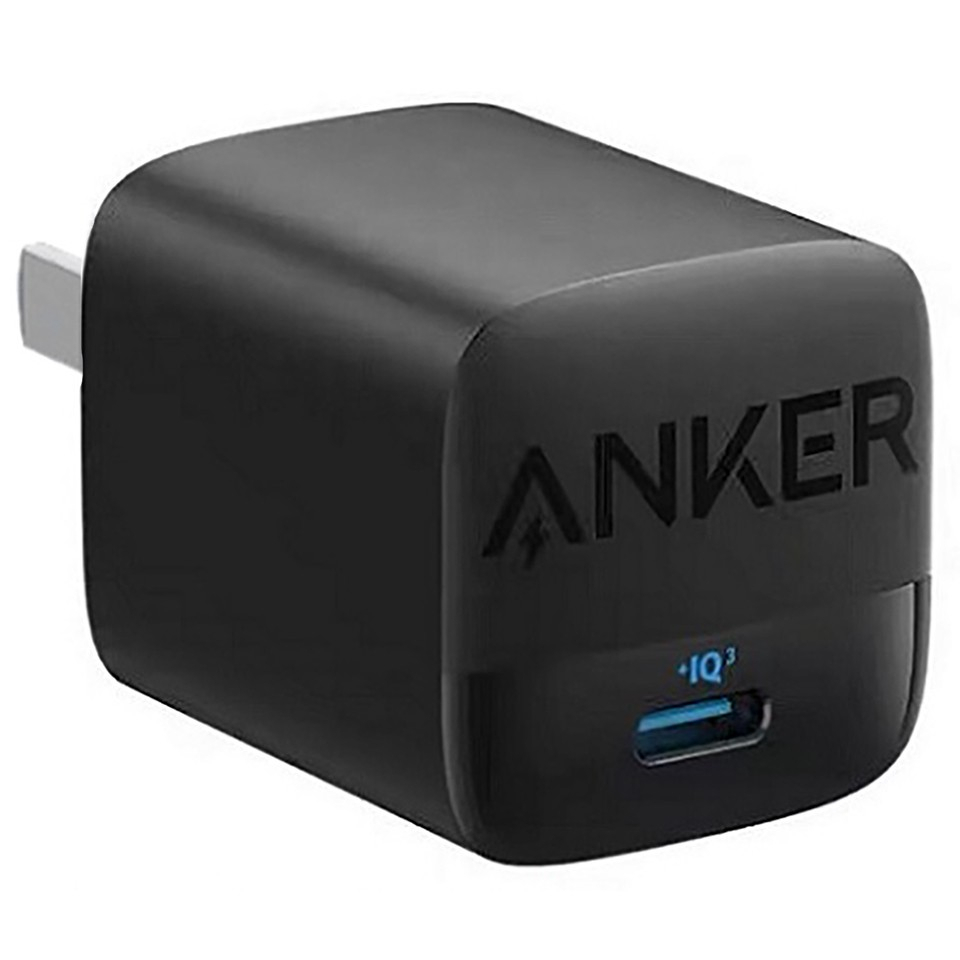 เครื่องชาร์จเร็ว USB C 30W พร้อมเทคโนโลยี GaN2 มาตรฐานการชาร์จ PD Type C 3.0 ยี่ห้อ Anker 313 A2639 