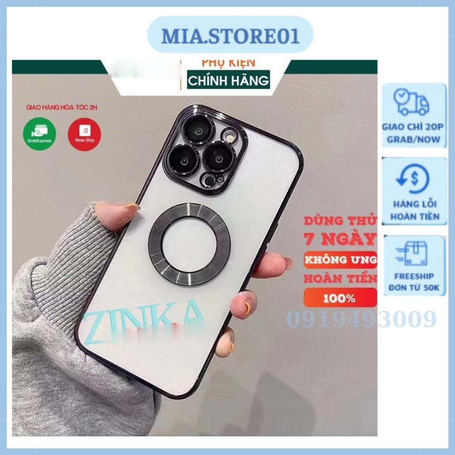 เคสโทรศัพท์แม่เหล็ก 6D, การป้องกันสีส้มโปร่งใส, ขอบอลูมิเนียม, การป้องกันอุปกรณ์เต็มรูปแบบสําหรับ 7/