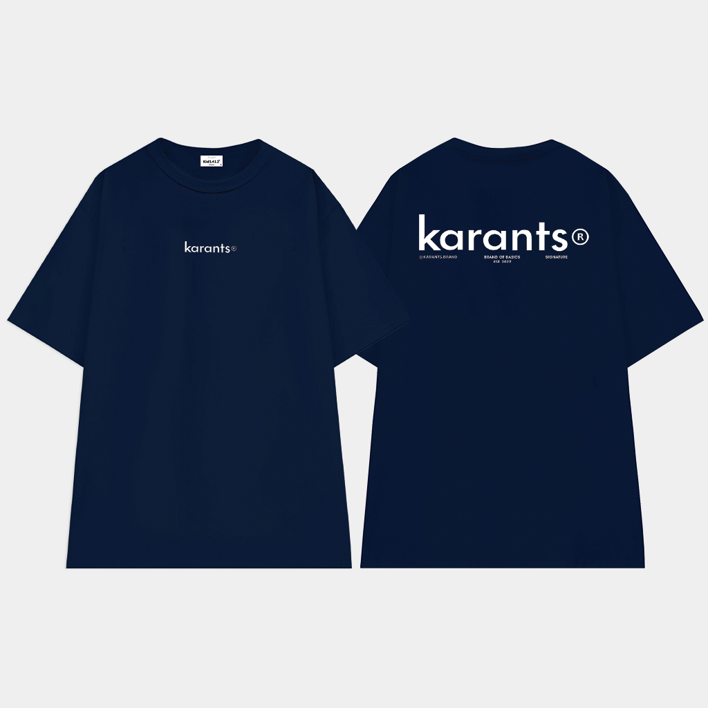 Karants Basic เสื้อยืดผ้าฝ้าย Unisex