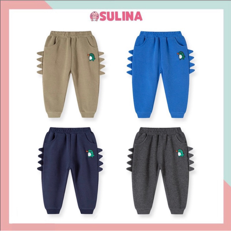 BE TOP กางเกงวอร์มเด็ก กางเกงผ้าฝ้ายเด็กชาย Q04