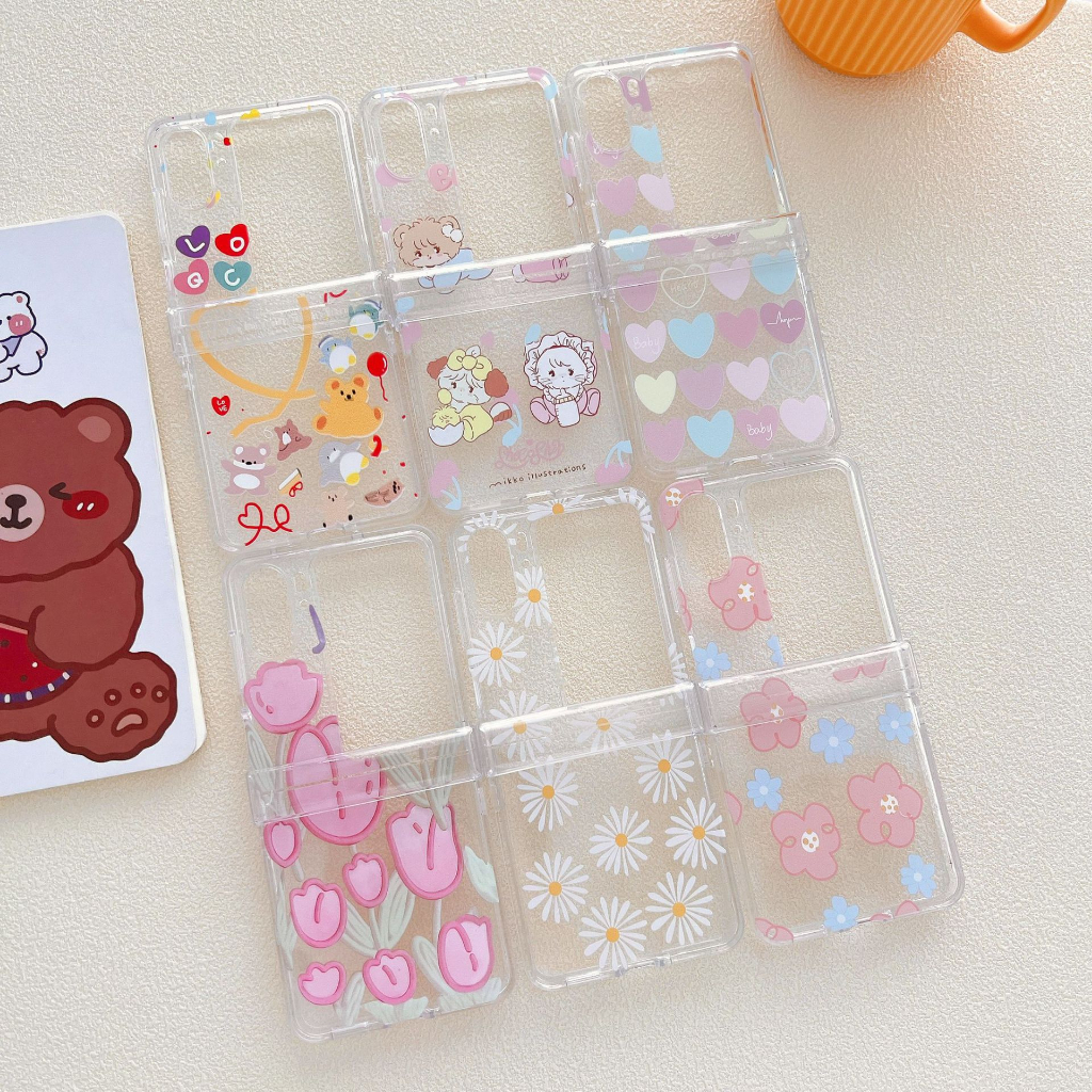Flip7 Flip6 Flip5 Flip4 Flip3 Hard Case / Oppo Find N3 Flip / Find N2 Flip - รหัส NF03