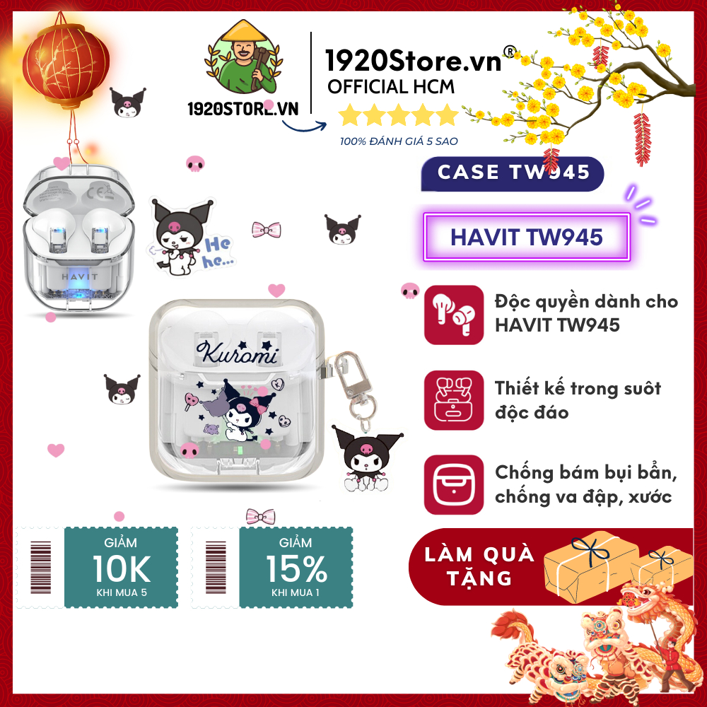 HAVIT TW945 Case Cover Premium TrueWireless Bluetooth Wireless Headphone Case ป้องกันสิ่งสกปรก - 192