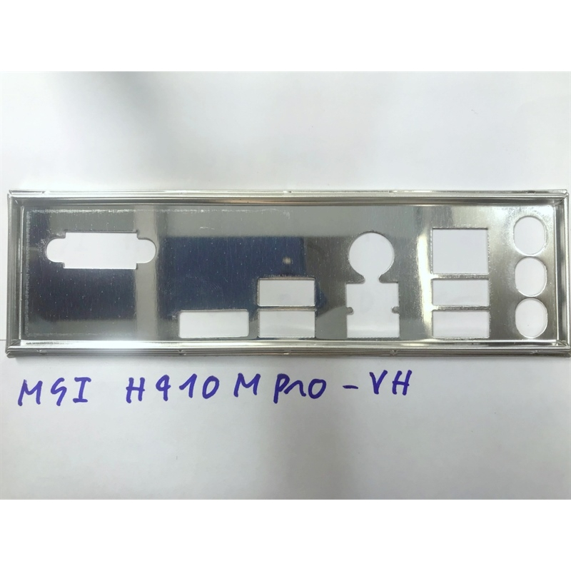 FE บล็อกหลัก MSI H410M PRO-VH (โล่เมนบอร์ด IO: 683)